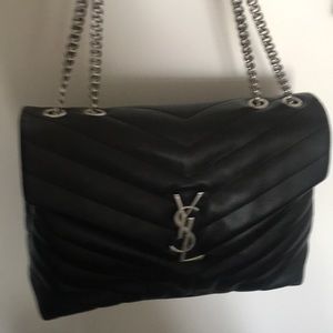 Black YSL small Loulou